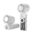 thumbnail image 6 of Ice Cool Neck Fan 4000mAh Long Lasting USB C Rechargeable Ergonomic Wearable Fan Adjustable For Sports Study, 6 of 8