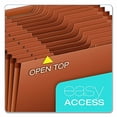 thumbnail image 6 of R217DHD Heavy-Duty Expanding Open Top File, 31 Pockets, 1/3 Tab, Letter, Brown, 6 of 6