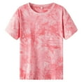 thumbnail image 4 of Sopiago Mens Shirts Short Sleeve Summer Casual T Shirts for Men Big and Tall Round Neck Men's Tee Shirts Pink,L, 4 of 6