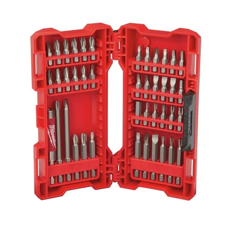 UPC: 0045242345434 | Milwaukee SHOCKWAVE 42 PC Driver Bit Set  1/Set (MIL-48-32-1551)