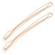 thumbnail image 1 of 2 Piezas Cadena de Monedero con Cierre de Langosta Bolsas Cadena de Bricolaje Cadena de Serpiente multifunción Reemplazos de Cadena de Monedero Bolsa Decorativa Cadena de Hombro Cadena para Hacer Mon, 1 of 5
