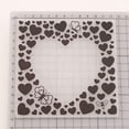 thumbnail image 2 of Carpetas de plástico en relieve con forma de corazón y mariposa de 5 pulgadas para hacer tarjetas de álbum de recortes, carpetas navideñas para el Día de San Valentín, 2 of 5