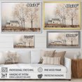 thumbnail image 4 of Designart "Rustic Farmhouse Tree Scenery" Landscape Trees Wall Decor, 4 of 7