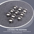 thumbnail image 4 of Shisuyan 15Pcs Alloy Pin Keepers Pin Back Lock Clamps Locking Clasp for Display Books, 4 of 8