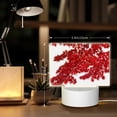 thumbnail image 6 of Cauagu Red Maple Leaf for Rectangle Acrylic Night Light - Acrylic Modern Bedside Light with LED Light Lamp Base - Decorative Night Lamp for Restaurant Bar Cafe Shop, 6 of 9