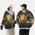 thumbnail image 4 of Balery 2025 Happy New Year 1 Sudadera ligera de manga larga con capucha y protección solar UPF 50+ para hombre y mujer, ideal para pesca y running-X-Large, 4 of 7