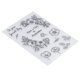thumbnail image 4 of Sellos transparentes, seguros, fiables, duraderos, reutilizables, interesantes suministros para manualidades decorativas para invitaciones, 2 uds., 4 of 8