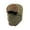 Green, variant on Trapper Hats for Men Winter Russian Hat with Mask Faux Fur Ear Flap Bomber Hat Red