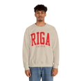 thumbnail image 5 of Riga Latvia Sweatshirt Gifts Crew Neck Shirt Long Sleeve Unisex, 5 of 7