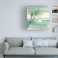 thumbnail image 2 of Trademark Fine Art 'Peaceful Dusk I Tropical' Canvas Art by Chris Paschke, 2 of 4