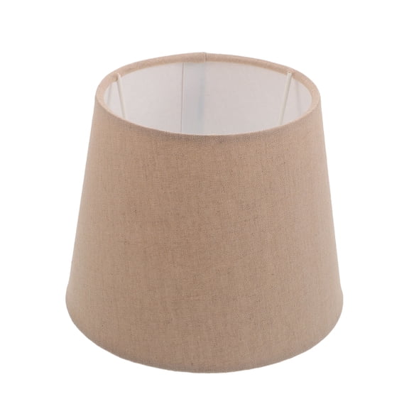 LOLIPPYY Scandinavian Style Khaki Fabric Drum Lamp Shade for Bedroom and Study