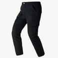 thumbnail image 4 of YLSDY Mens Cargo Sweatpants Casual Elastic Waist Pants Regular fit Jogger Pants Outdoor Hiking Pants Athletic Gym Pants Black 10, 4 of 9