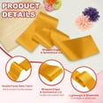 thumbnail image 3 of Uxcell Satin Sash, Blank Sash, Pageant Ribbon - Fitting for Beauty Pageant, Party, Wedding, DIY Decorations Gold, 3 of 7