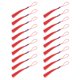 thumbnail image 3 of 100 piezas de borlas para bricolaje Caja de regalo Borlas Decoración Material para hacer manualidades de bricolaje (rojo), 3 of 4