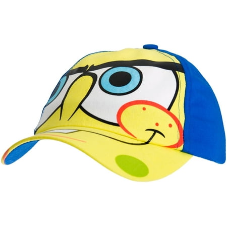 Spongebob - Big Face Blue Boys Cap