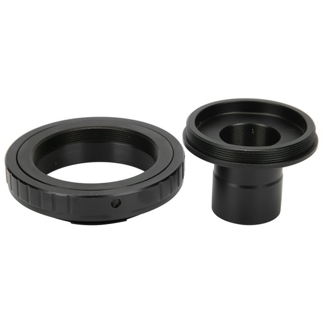 Qiilu Metal 23.2mm Microscope T Mount Extension Tube Adapter Kit For K Camera