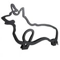 thumbnail image 2 of Metal Dog Minimalist Art Wall Sculpture, Minimalist Dog Line Wall Art, Modern Minimalist Home Decor Living Room Decor, 2 of 3