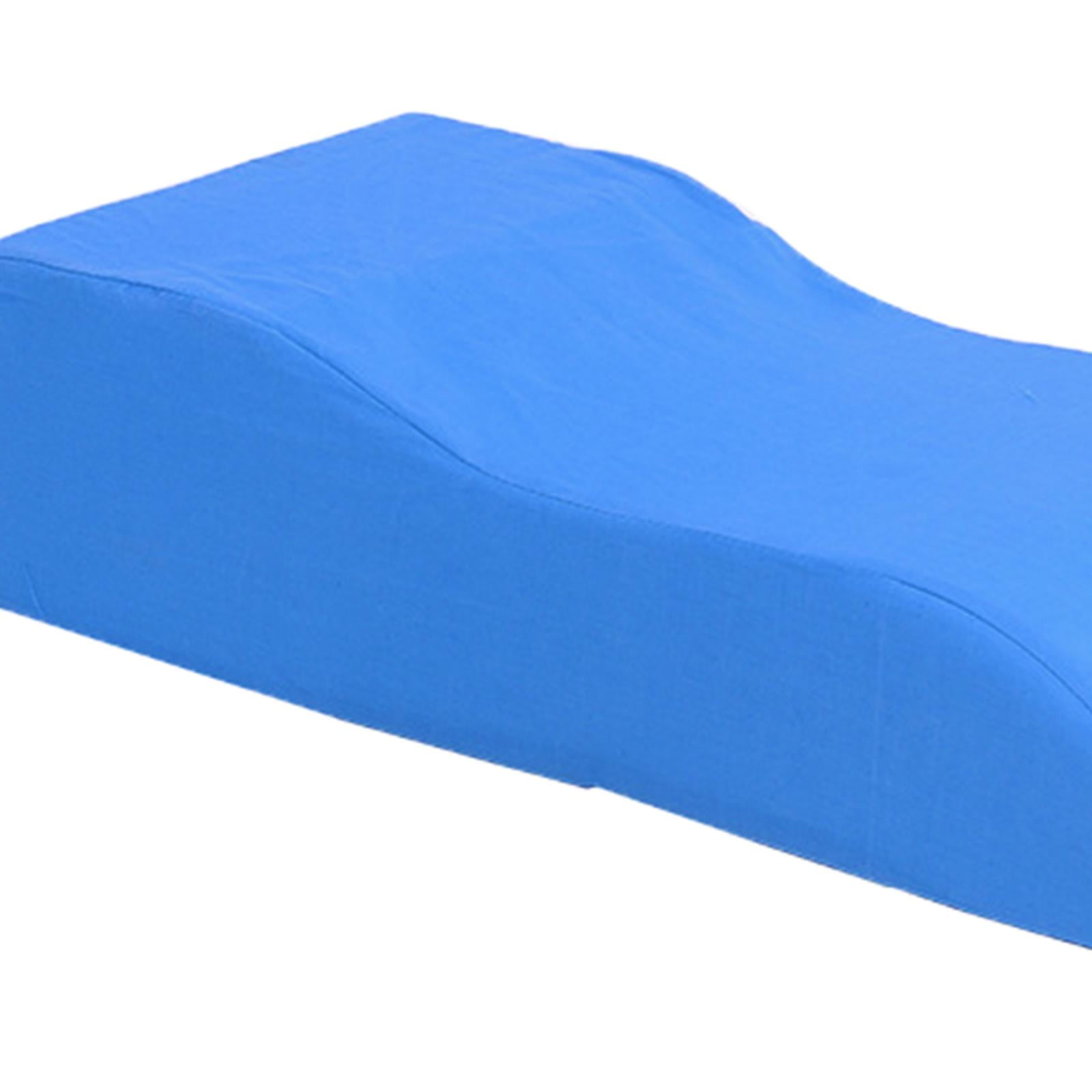 Wswqop Foam Leg Elevator Cushion Elevate Feet Protector Legs Bolster Elevator Knee Pain Blue