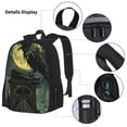 thumbnail image 3 of Balery MoonNight Sky Crow Mochila Escolar 3 en 1 para Niños - Mochila Resistente con Lonchera Térmica y Estuche - Mochila Escolar para Niños y Niñas, 3 of 7