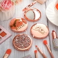thumbnail image 4 of Set de regalo Compact Mirror Barydat para dama de honor, 10 piezas, oro rosa, 4 of 6