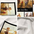 thumbnail image 5 of Custom Blanket with Photos Personalized Text Blankets for Adult Customized for Dad Mom Soft Fleece Throw Blanket Mother's Day Anniversary Valentine 10 Photos A Blankets, 5 of 5