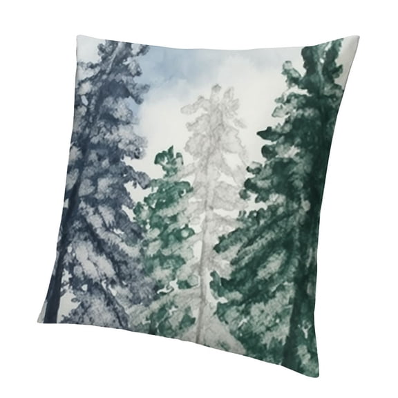 BANET Merry Christmas for Lumbar Decorative Throw Pillow Cover for Bed Sofa Outdoor 12x12in