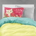 thumbnail image 2 of Garden Cat Fabric Standard Pillowcase, 2 of 2