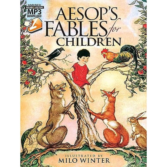 Pre-Owned Aesop's Fables for Children (Paperback) 0486846393 9780486846392