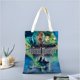 thumbnail image 2 of Haunted Mansion Bolso de tela con estampado de lienzo para mujer, bolsa de compras reutilizable y estética, con cremallera interior, regalo para mujer,40*40cm., 2 of 6