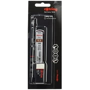 Rotring Tikky Black Barrel 0.50mm Mechanical Pencil, Spare Leads and Eraser
