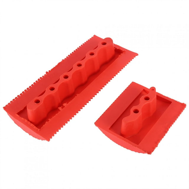 Cepillo de Goma Con Efecto de Veta de, Herramientas de Decoración de Pared Diy, Juego de 2 Paquetes, para decoración del Hogar