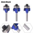 thumbnail image 3 of R1 R2 R3 Woodworking Milling Cutter 4 Teeth Router Bit 6mm Shank Edge Trimmer, 3 of 7