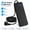 Black, variant on BOHASHIN Surge Protector Power Strip with USB, with 10 Outlets and 3 USB Ports and 1 USB C, 4ft Extension Cord for Home Office, UL Listed, White