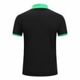 thumbnail image 6 of ICHUANYI Men's And Women's Solid Sports Quick Dry Shirt Short Sleeve V-neck Tops Shirts, 6 of 9
