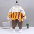thumbnail image 7 of Gerichy Toddler Baby Boy Clothes Fall Winter Outfits 6 12 18 24 Months 2T 3T 4T Long Sleeve Dinosaur Sweatshirts Tops+Pants Set 2 Piece, 7 of 7