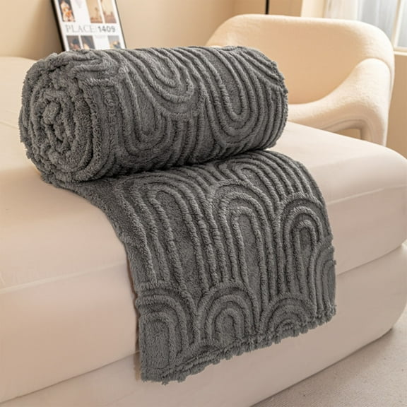 AZXY 60x80 Bed Blankets Queen,Blankets and Throws Clearance,Soft Fuzzy Blanket,Fleece Large Cozy Blanket Under $25 Gray