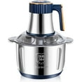 thumbnail image 4 of Food Processors,500W Powerful Small Meat Grinder & Food Chopper Electric Vegetable Chopper with One 8-Cups Bowl & S Blades for Meat/fish/Vegetable/Baby Food, 4 of 8