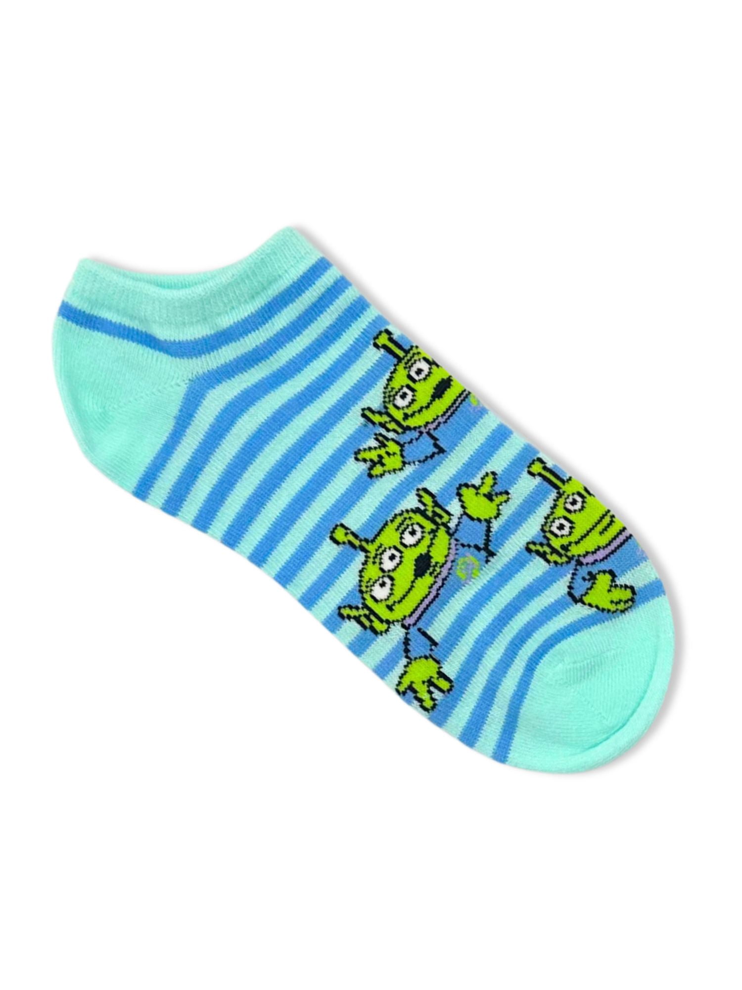 Disney Pixar Lotso Women's No-Show Socks, 3-Pack, Size 4-10