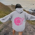 thumbnail image 3 of BLOCLOALO Graphic Hoodies Ribbon Sweatshirt Cancer Fight Awareness Pullover Faith Casual Long Sleeve Coat Outwear Grey Xl, 3 of 5