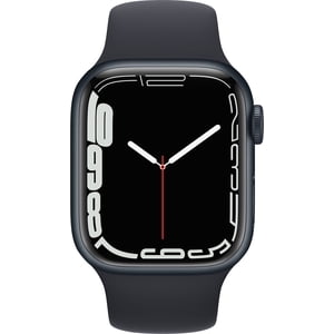 Refurbished Apple Watch Series 7 Aluminum 45 mm (GPS Only, No Cellular) Midnight Black (Grade B)