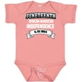 thumbnail image 3 of Inktastic African American Independence Juneteenth Boys or Girls Baby Bodysuit, 3 of 5