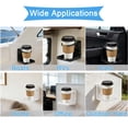thumbnail image 7 of Gustave 2 Pack Adjustable Folding Boat Cup Holder Drink Holders with Screws & Stickers for Outdoor, Home, Car, RV (Black), 7 of 7