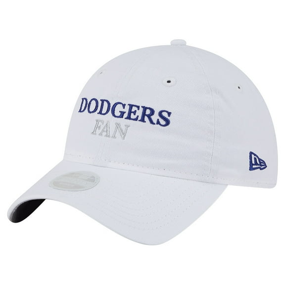 Women's New Era White Los Angeles Dodgers Team Fan 9TWENTY Adjustable Hat