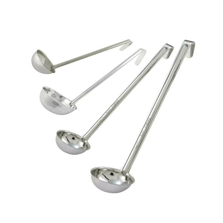 Limei Soup Ladle Metal 430 Stainless Steel Ladles Spoon And
