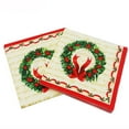 thumbnail image 1 of Big Save,HWRETIE Color Printed Napkins Christmas Snowman Napkins Christmas Decoration Paper, 1 of 1