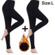 thumbnail image 2 of Leggings con forro polar para mujer: pantalones de yoga de cintura alta para invierno, 2 of 5