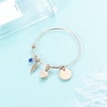 thumbnail image 5 of Heart Wings Crystal Locket Funeral Urn Bracelet for Ashes Holder Cremation Jewelry for Ashes Bangle, 5 of 6
