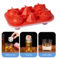 thumbnail image 3 of CSChome Ice Cube Tray Ice Cube Tray with Lid: Non sticky 3D Rose Ball Mold for DIY Baking, 3 of 7
