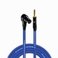 thumbnail image 1 of Coluber Cable Right Angle XLR Female to 1/4" TRS Male Pro 3-Pin Microphone, 1 of 7