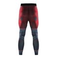 thumbnail image 3 of IWRICH Men's Gym Compression Pants Running Tights Yoga Leggings for Athletic Workout 02-Red M, 3 of 3